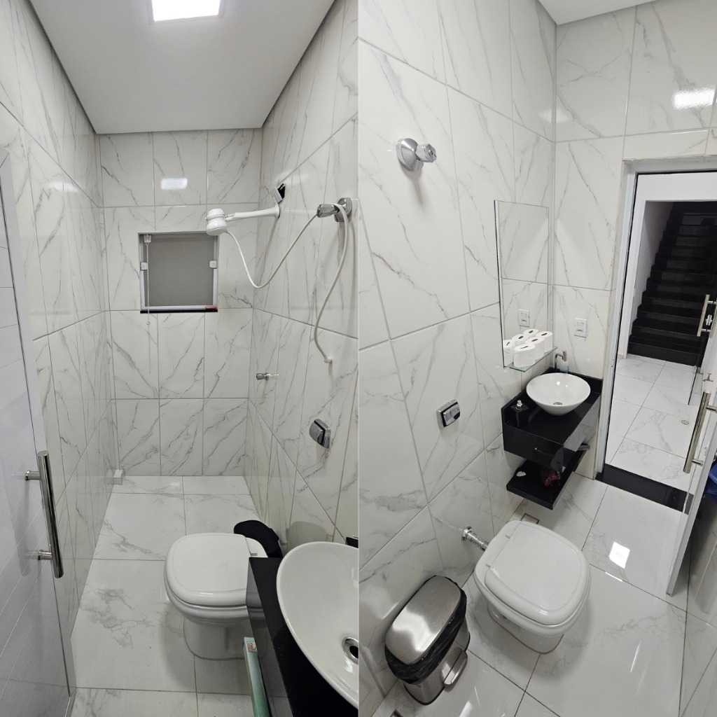 [AMBIENTE 1] Salão Social - Dois Banheiros Modernos