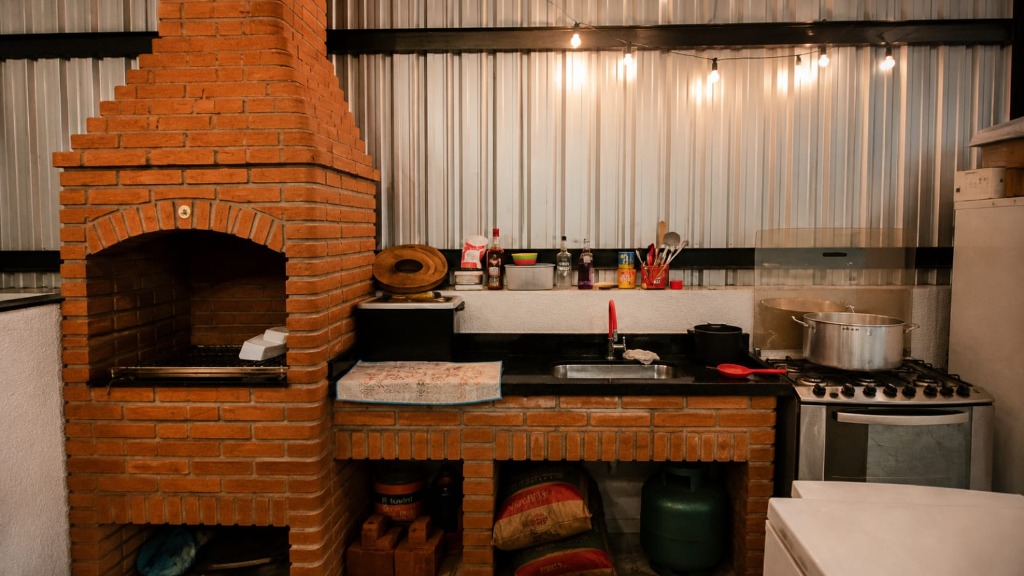 [AMBIENTE 2] Lazer & Gourmet - Churrasqueira Premium Integrada